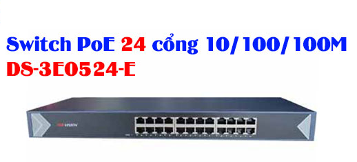 Bán SWITCH HIKVISION 24 CỔNG DS-3E0524-E giá rẻ, 